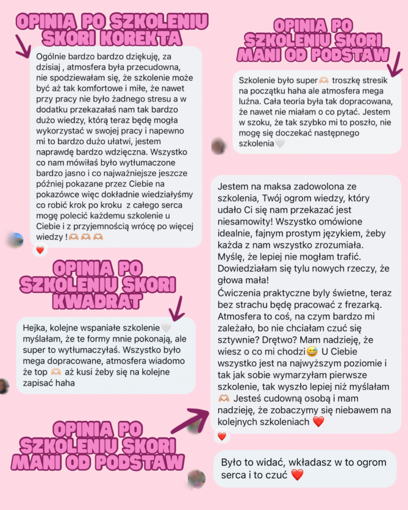opinia po szkoleniu mani od podstaw - 6